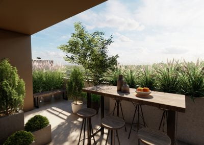 Projekt tarasu w Poznaniu 2